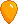 Orange Birthday Balloon (Monster)